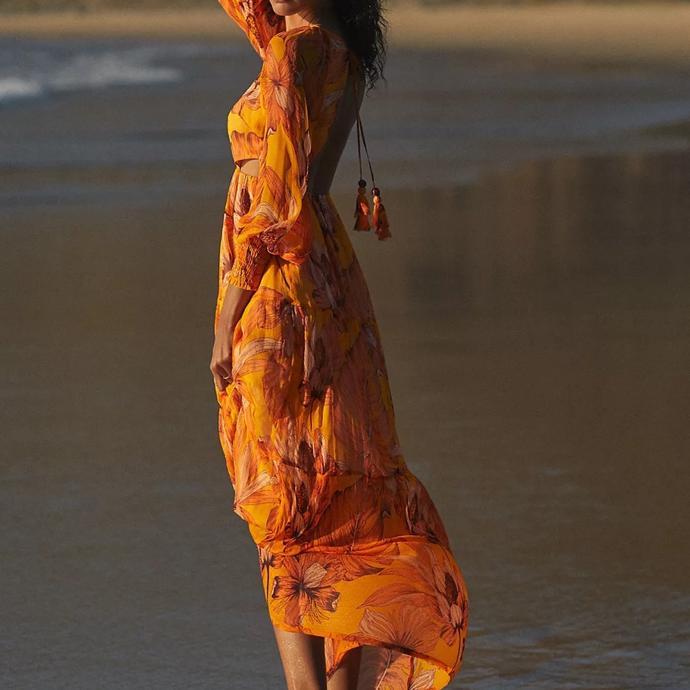 Vineet Bahl Cut-Out Maxi Dress from Anthropologie